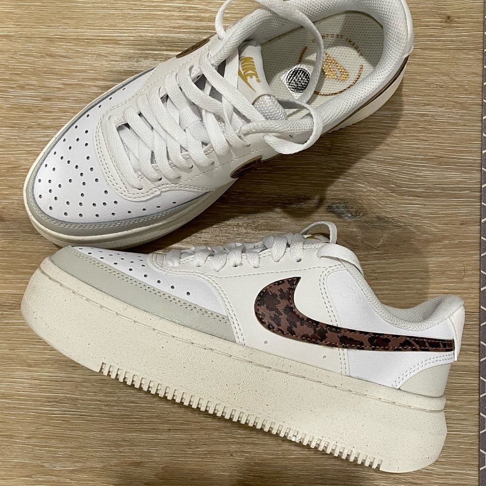 Cheetah Nike Air Force / Court Vision Alta
